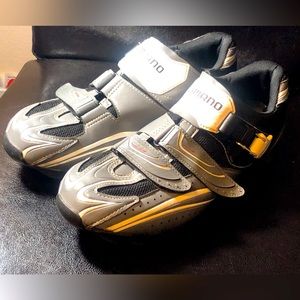 Shimano SH-M087G Men’s Dark Gray Mountain Bike Cycling Shoes Dark Gray Size 44